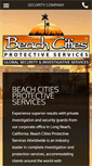 Mobile Screenshot of beachcitiesprotection.net